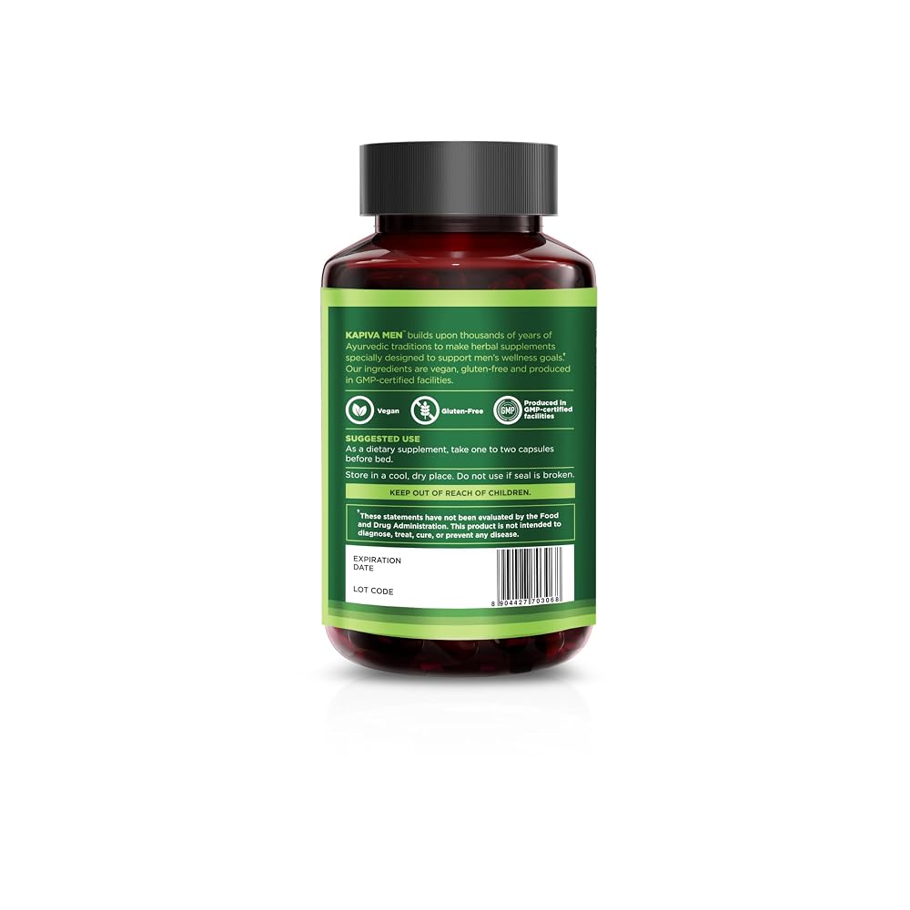 Kapiva Men Sleep Support Supplement with Bacopa & Ashwagandha - 120 Capsules - image 8