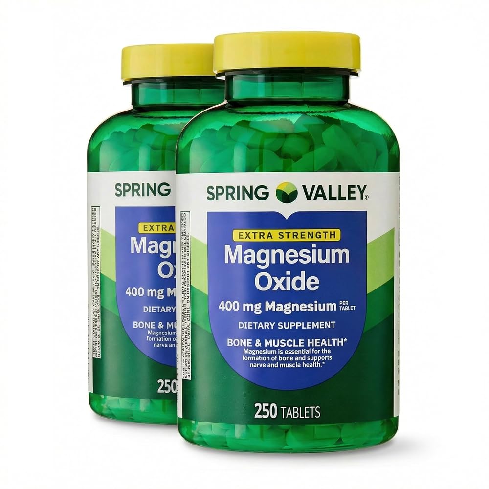 Unique Bundle Extra Strength Magnesium 250 Tablets