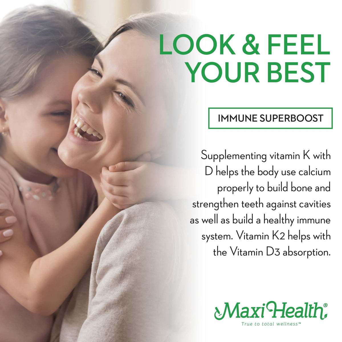 Maxi Health Vitamin D3 with K2 Liquid Drops - 1 fl oz - image 5