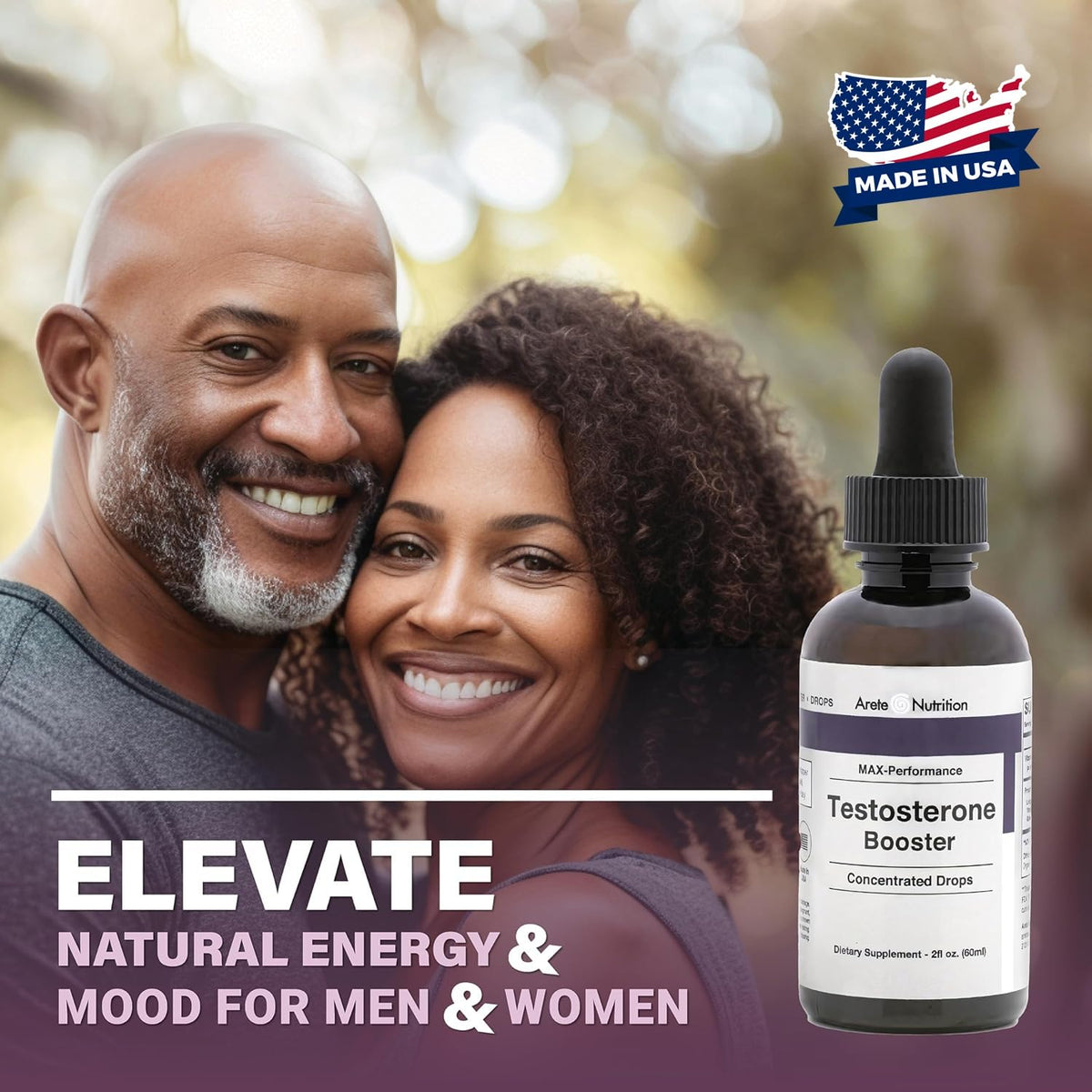 Arete Nutrition Testosterone Booster Liquid - 2 Fl Oz - image 4