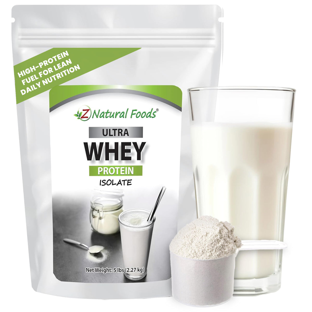 Z Natural Foods Ultra Whey Protein Isolate - 5 lb