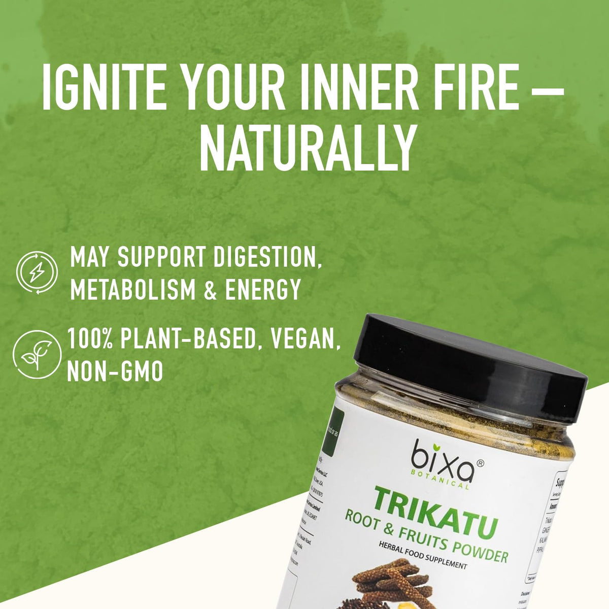 bixa BOTANICAL Trikatu Powder - 200 Grams - image 4