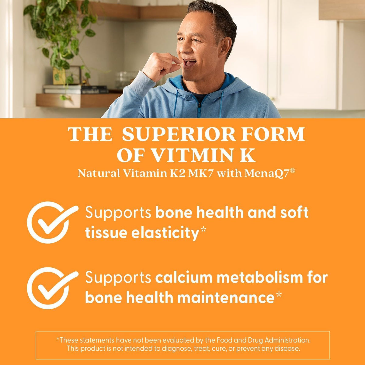 Doctor's BEST Vitamin K2 MK7 Supplement - 60 Vegetarian Capsules - image 5