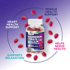 Nature's Nutrition Magnesium Citrate Gummies - 60 Gummies - image 5