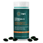 Iwi Omega-3 Sport Plant-Based Algae DHA - 60 Softgels