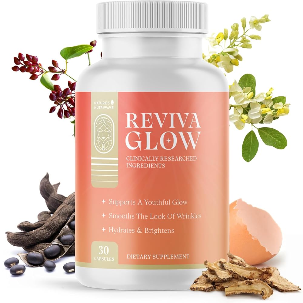 Nature's NutriWave RevivaGlow Vitamin B12, Biotin & Folate - 30 Capsules