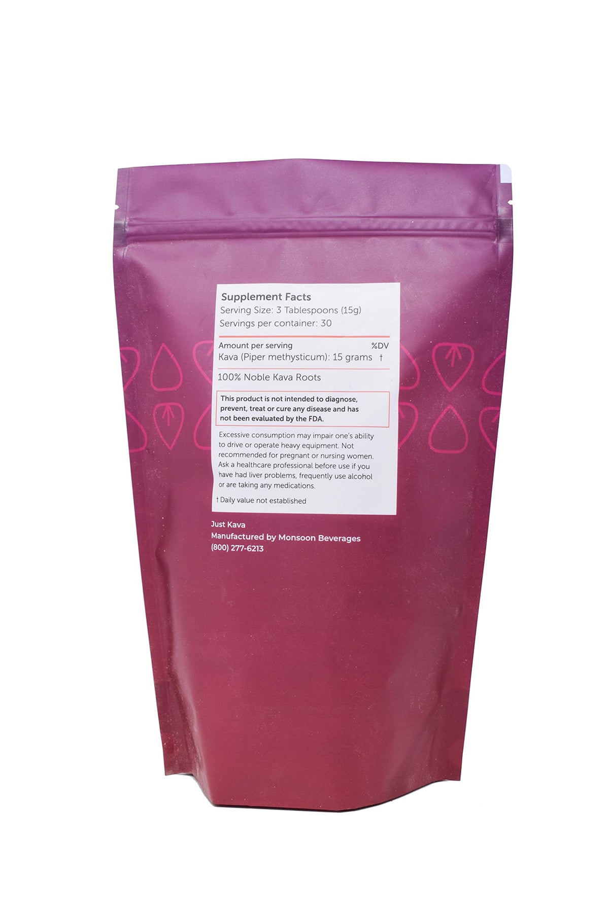 Just Kava Tonga Kava Herbal Supplement Powder - 16 oz - image 2