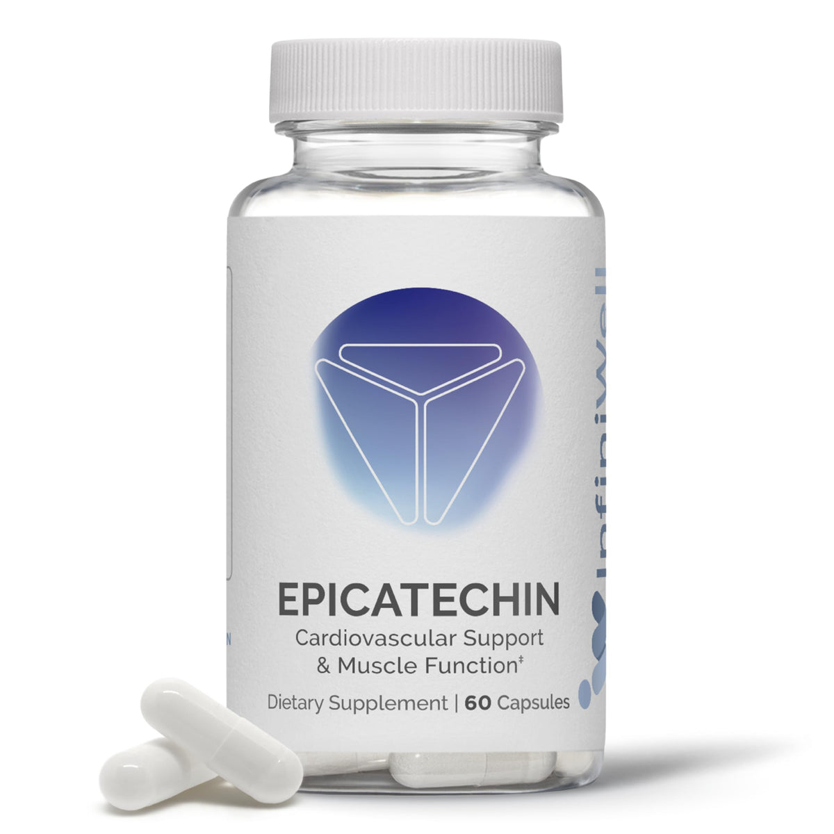 InfiniWell Epicatechin Supplement for Muscle Support - 60 Capsules