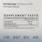 InfiniWell Ashwagandha Supplements with Shoden Root - 60 Capsules - image 5