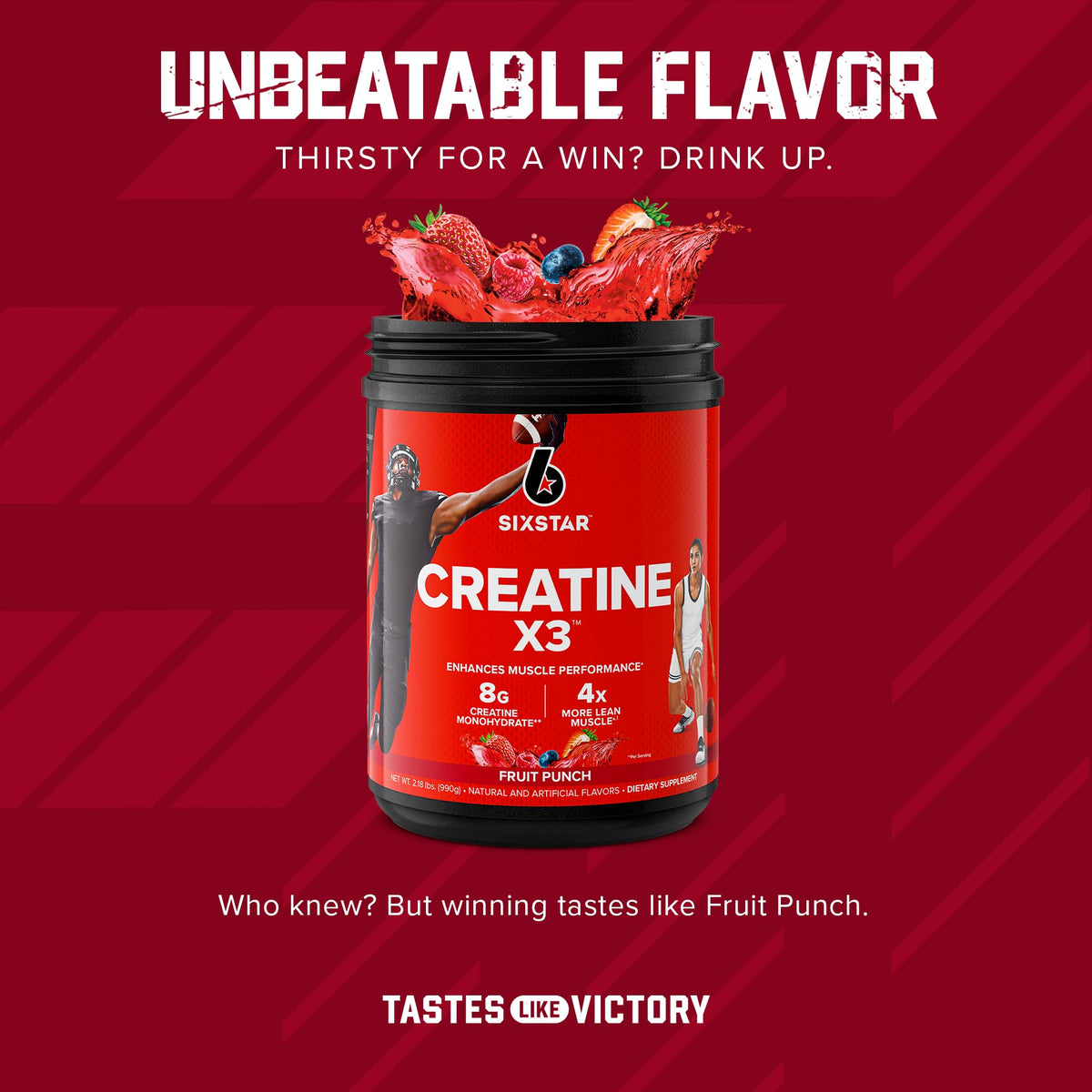 Six Star Creatine Monohydrate Powder for Men & Women