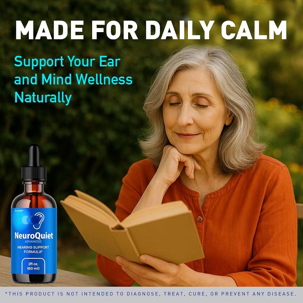 Wellnessesity NeuroQuiet Drops Hearing Support Liquid - 5 Pack - image 4