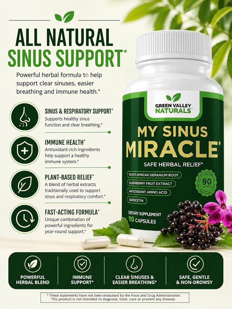 GREEN VALLEY NATURALS My Sinus Miracle - image 2