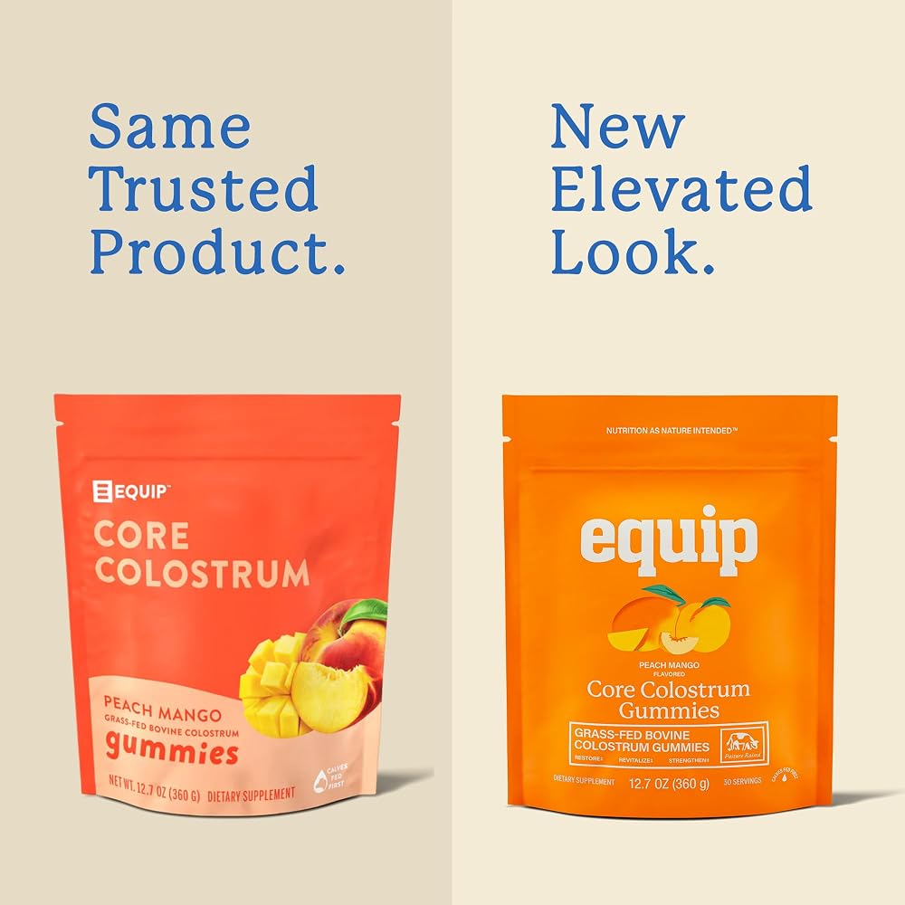 Equip Foods Core Bovine Colostrum Powder - Grass Fed Bovine Colostrum