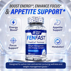 FASTCUT Diet Pills for Energy, Focus & Weight Support - 120 Tablets - image 7