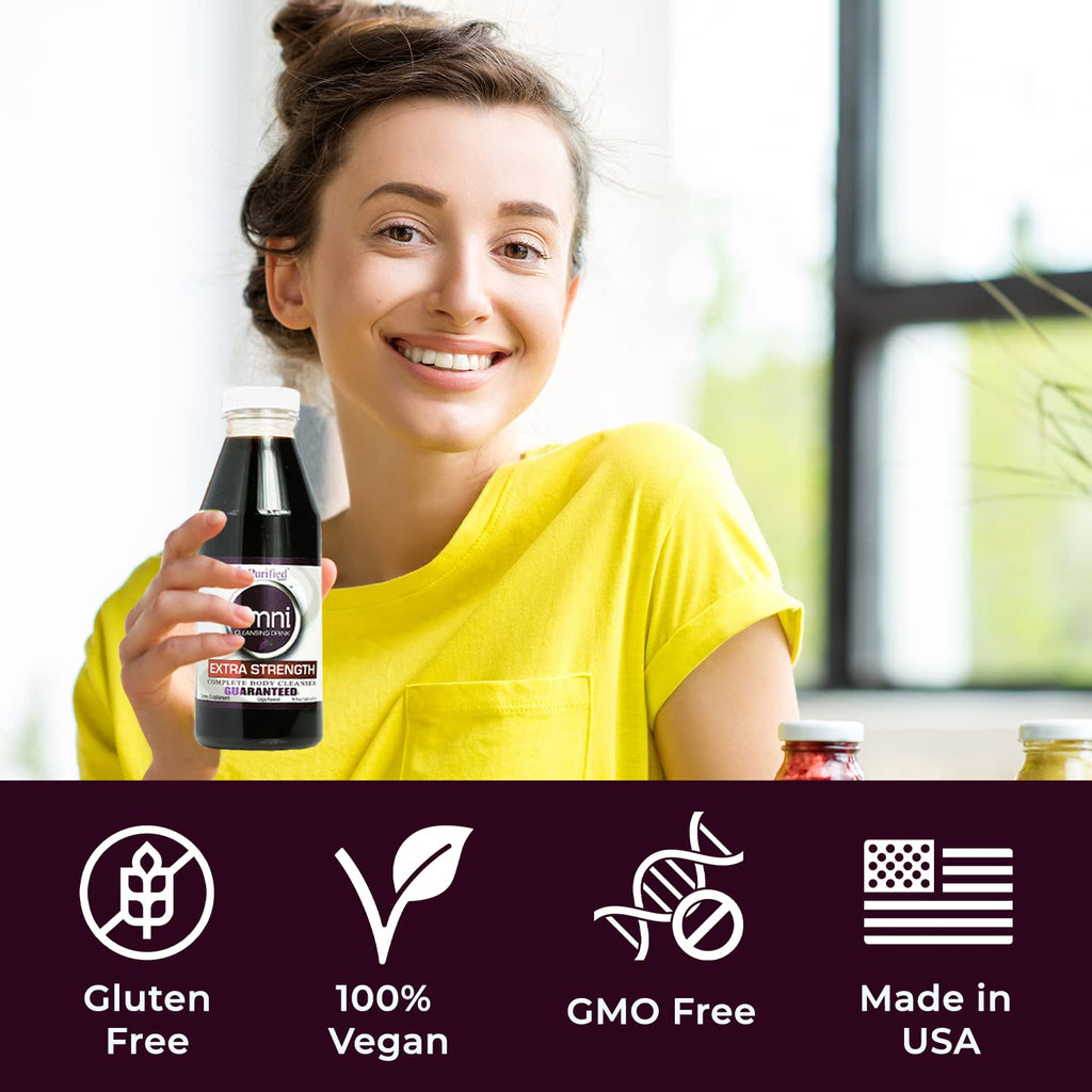 Wellgenix Omni Herbal Cleanse Detox Drink - 16oz Grape Flavor - Detox - image 4