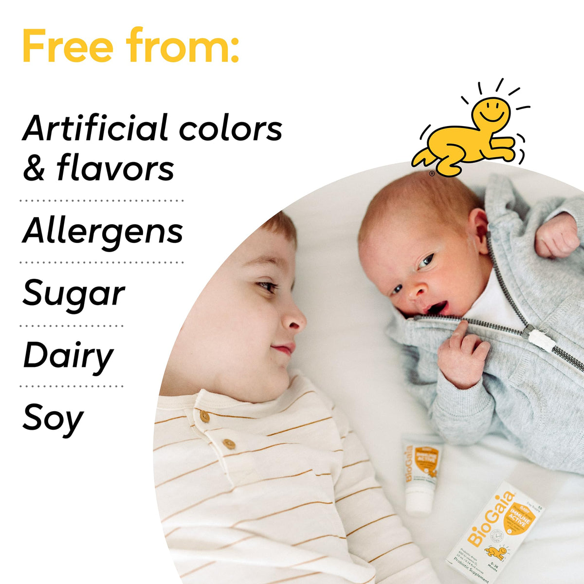 BioGaia Immune Active Baby Probiotic Drops + Vitamin D - 10 mL - image 7