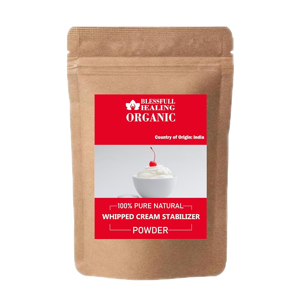 Blessfull Healing Organic Whipped Cream Stabilizer Powder 100% Pure