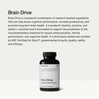 Momentous Brain Drive Nootropic Supplement for Memory & Focus - 60 Capsules - image 3