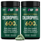 Alpha Flow Chlorophyll Capsules 600mg - 240 Vegetarian Capsules