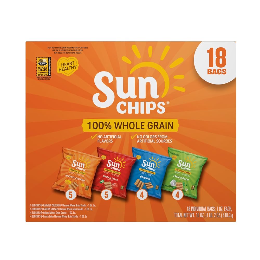 Sunchips Mix Variety Pack Whole Grain Chips - 18 Count - image 3