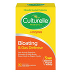 Culturelle Probiotics Bloating & Gas Defense Digestive Enzymes - 30 Capsules