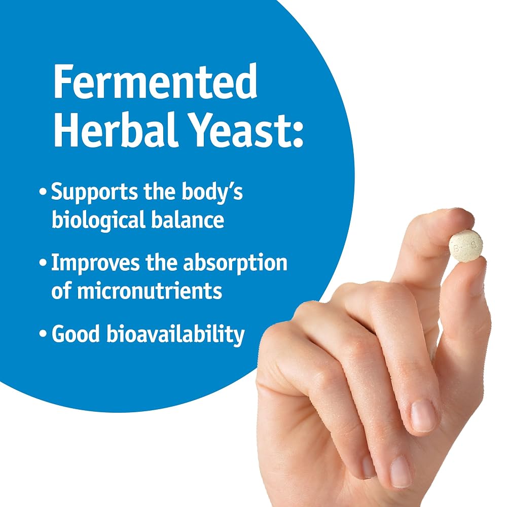 Bio-Strath Magnesium Herbal Yeast Postbiotic - 100 Tablets - image 3