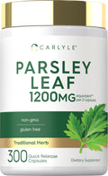 Carlyle Parsley Leaf Supplement - 300 Capsules
