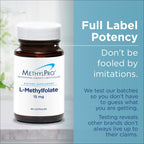MethylPro L-Methylfolate 2.5 mg Flexible Dosing - 30 Capsules - image 6