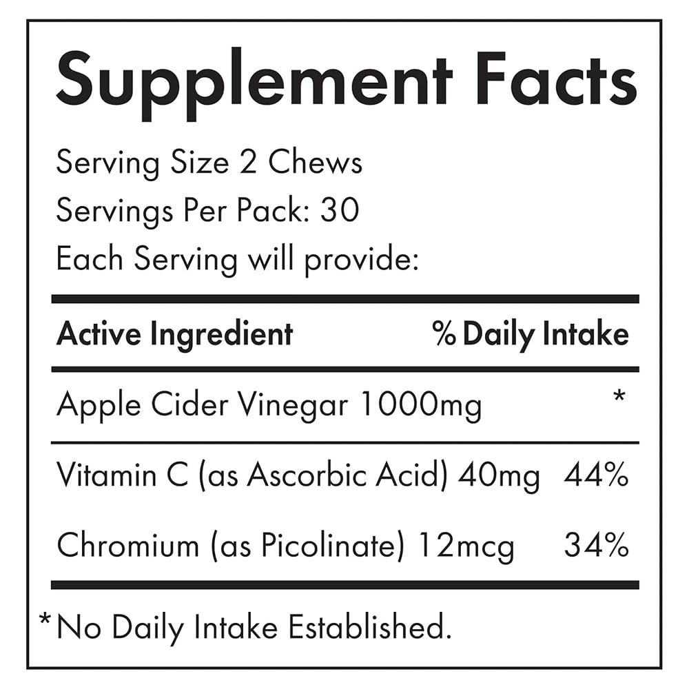Beauty Pie Goody Two Chews Apple Cider Vinegar Gummies - 60 Count - image 4