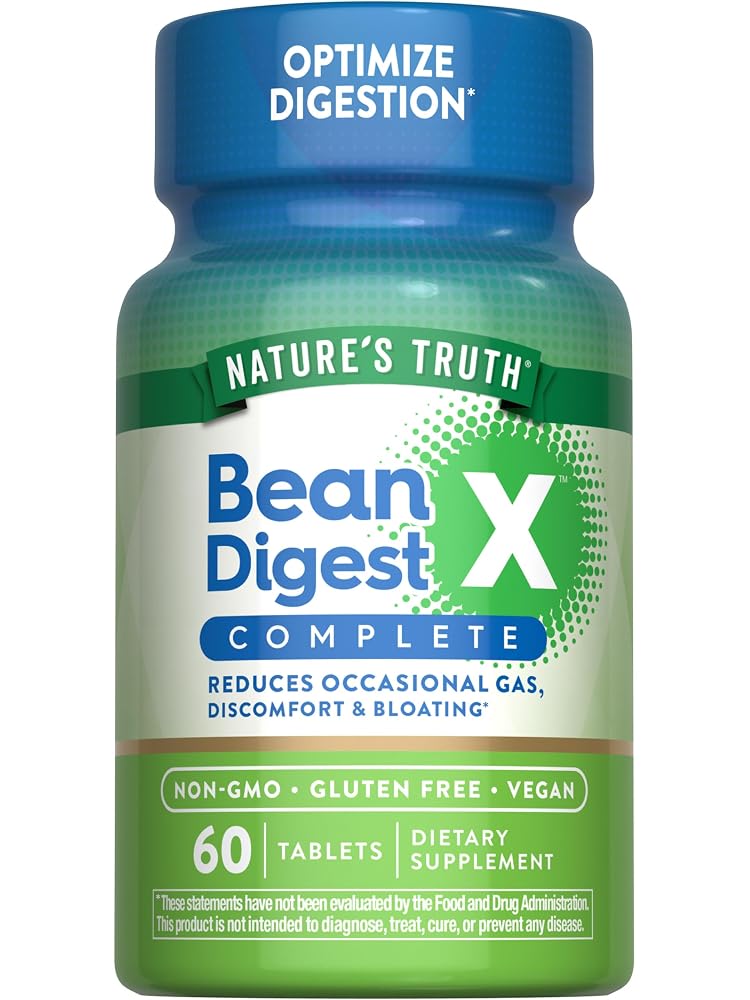 Nature's Truth Digestive Enzymes - 60 Tablets