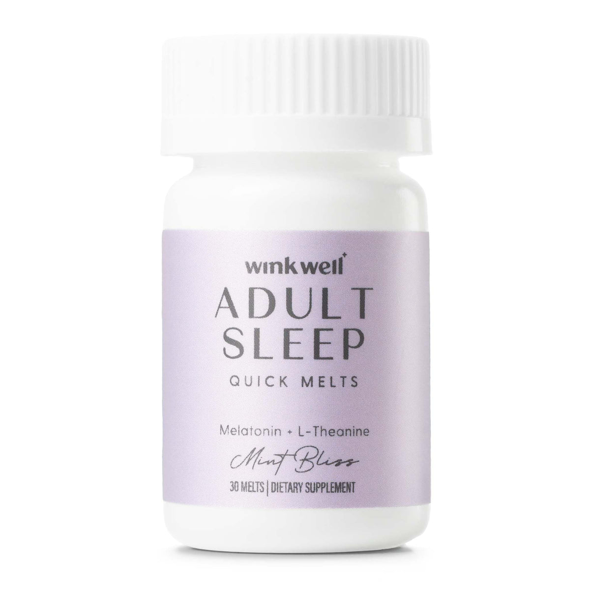 Wink Naturals Wink Well 3 mg Melatonin Sleep Melts - 30 Tablets