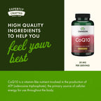 Swanson CoQ10 30 mg for Heart and Antioxidant Support - 240 Capsules - image 5