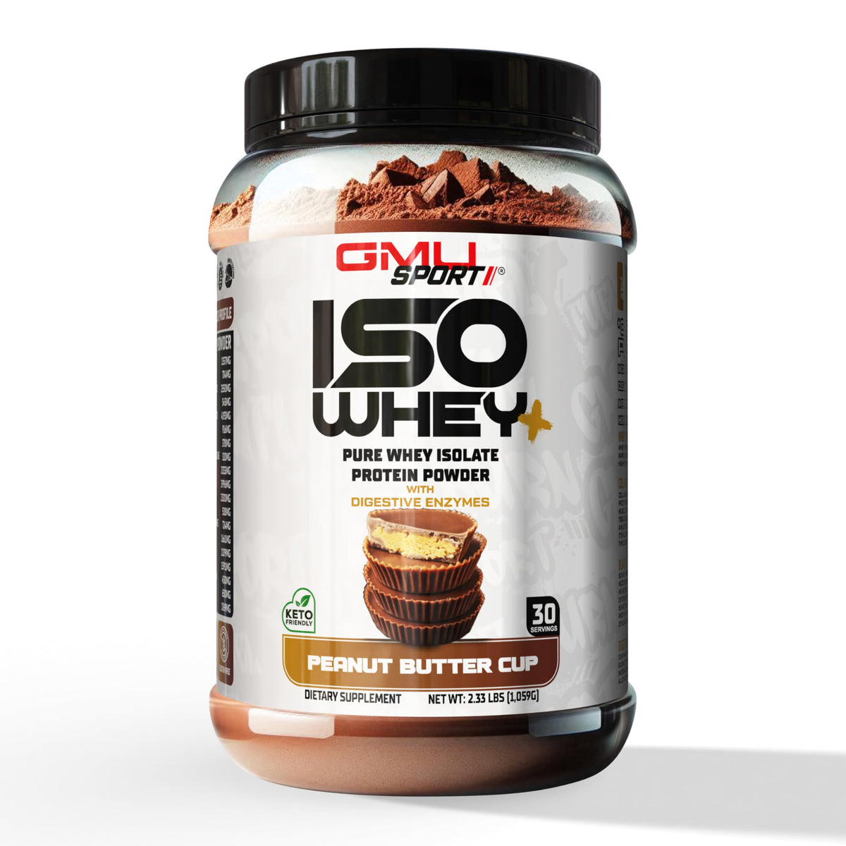 GMU SPORT 100% Whey Protein Isolate Plus Collagen