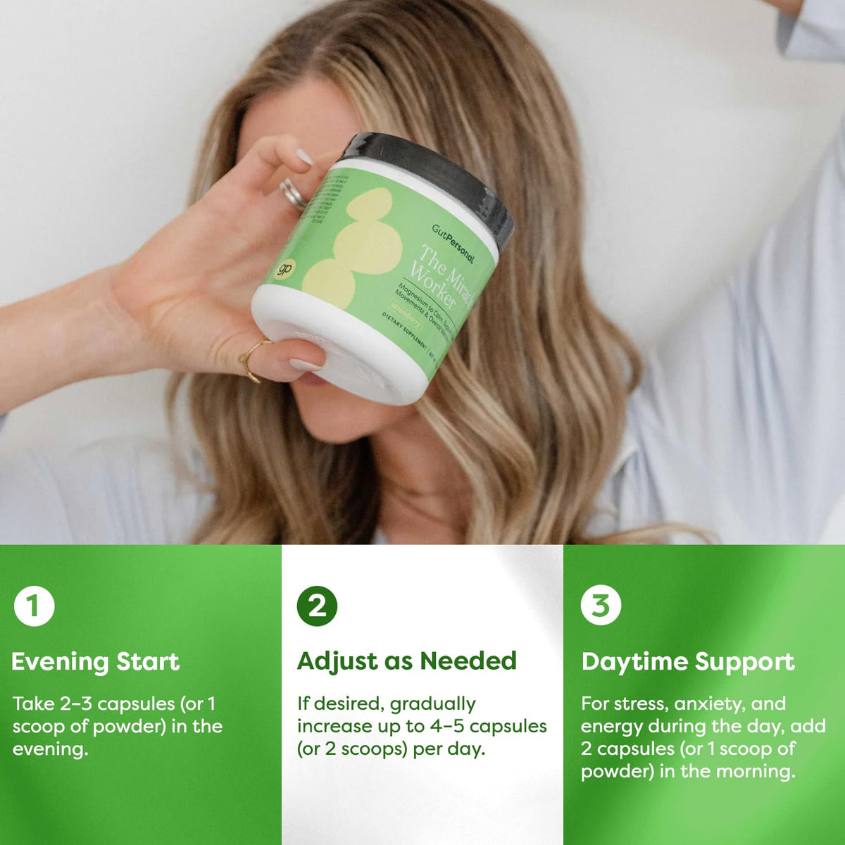 GutPersonal Magnesium Glycinate Powder - 30 Servings - image 4