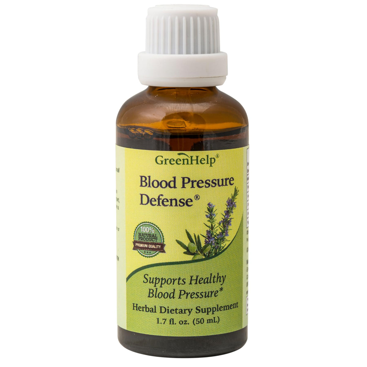 Green Help Blood Pressure Defense Herbal Supplement - 1.7 fl oz