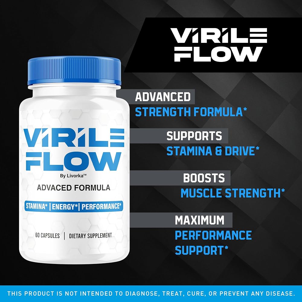 LIVORKA Virile Flow for Men Supplement - 300 Capsules - image 2