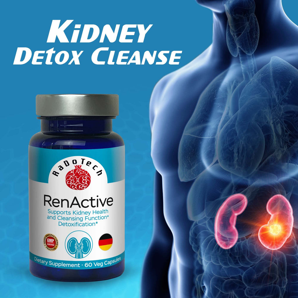 RaDoTech RenActive Kidney Detox Cleanse - 60 Vegetarian Capsules - image 7