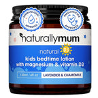 NaturallyMum Kids Magnesium Bedtime Lotion with Vitamin D - 4.2 fl oz