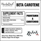 Herbadiet Beta Carotene 25000 IU Vitamin A Powder - 50g - image 5