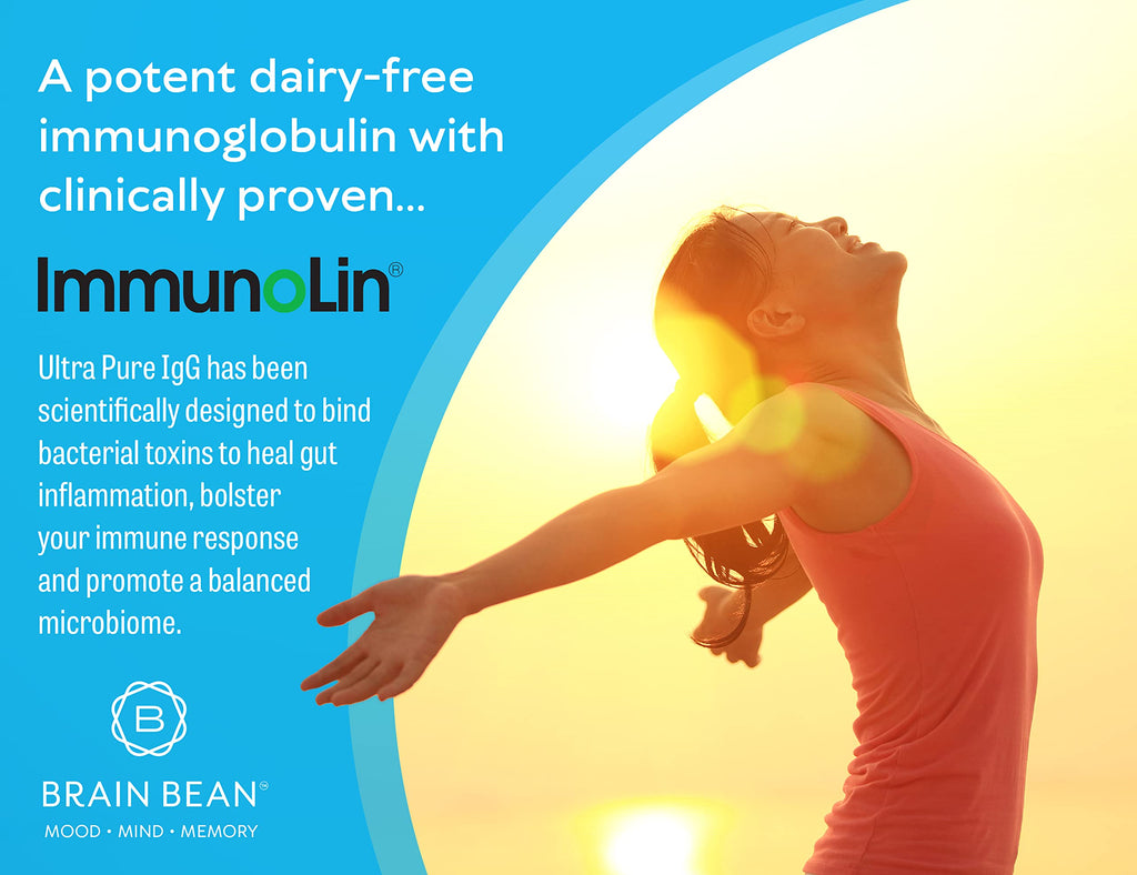 Brain Bean Ultra Pure IgG Immunoglobulin Powder - 150g - image 2