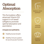 Solgar Vitamin D3 1000 IU - 100 Softgels - image 4