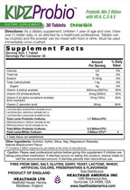 HealthAid KidzProbio Chewable Probiotic for Kids - 30 Tablets - image 2