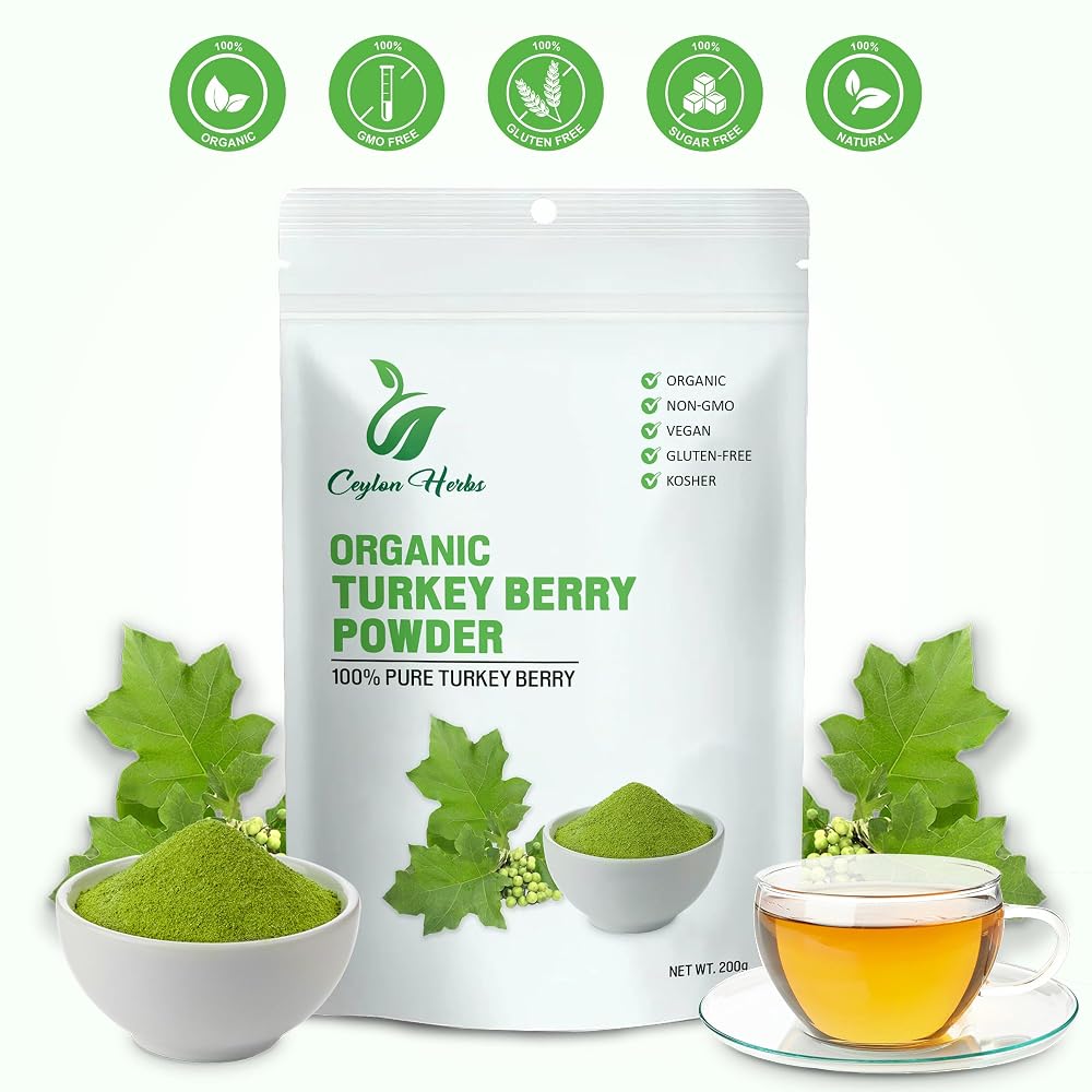 Generic Turkey Berry Leaves Powder - 7 Ounce - image 3