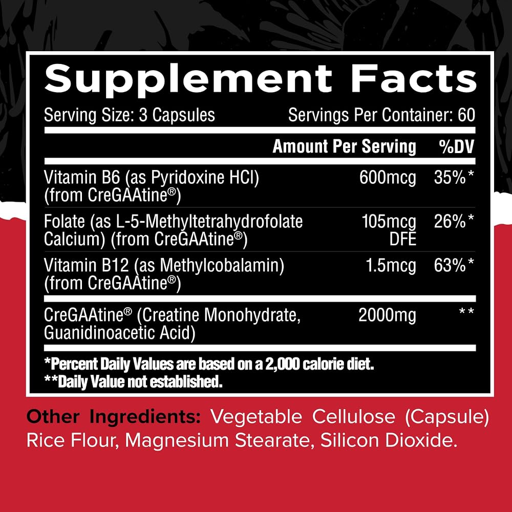 Unmatched CreGAAtine Optimized Creatine