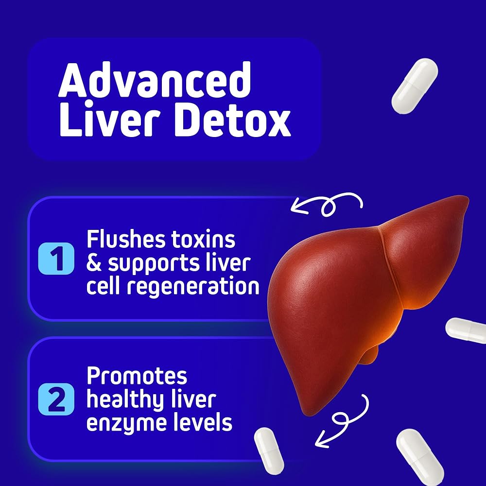 Herbtonics TUDCA 1000mg Liver Cleanse with Milk Thistle - 60 Capsules - image 3