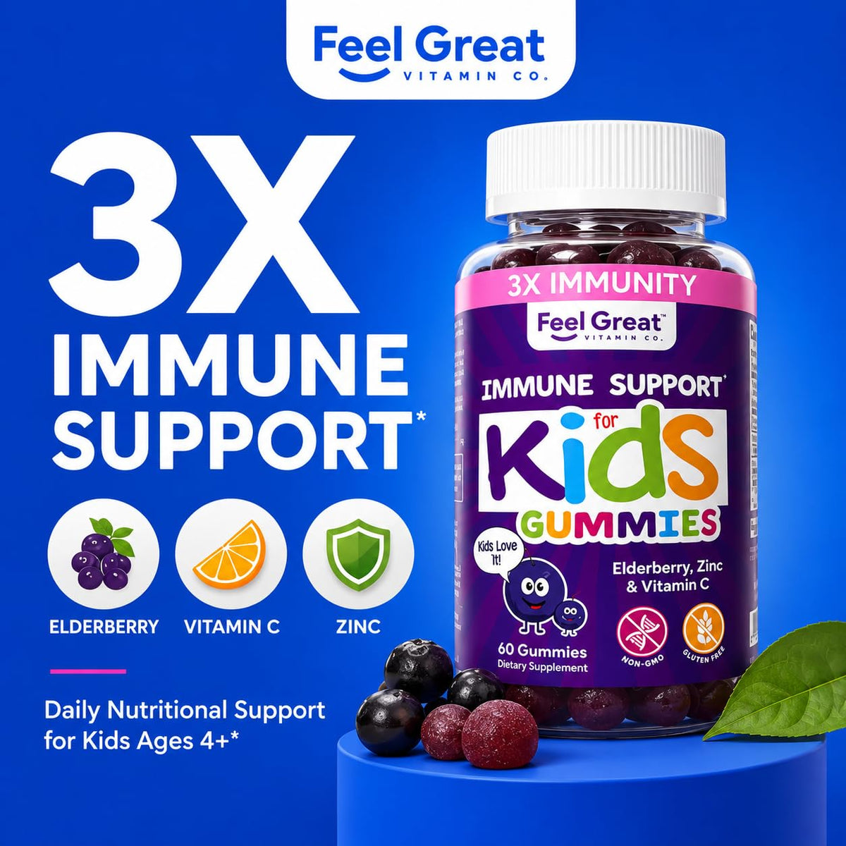 The Feel Great Vitamin Company Feel Great Vitamin Co. Elderberry