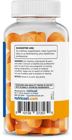 Nutricost Turmeric Gummies 2000mg - 120 Gummies - image 4