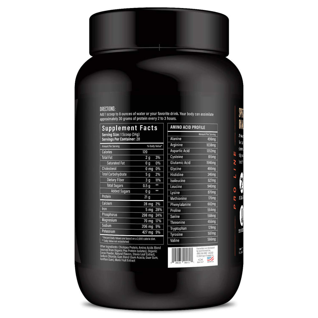 Sport Formula 99 Chickpea Protein Powder, Vegan - 2.1 lb - image 9