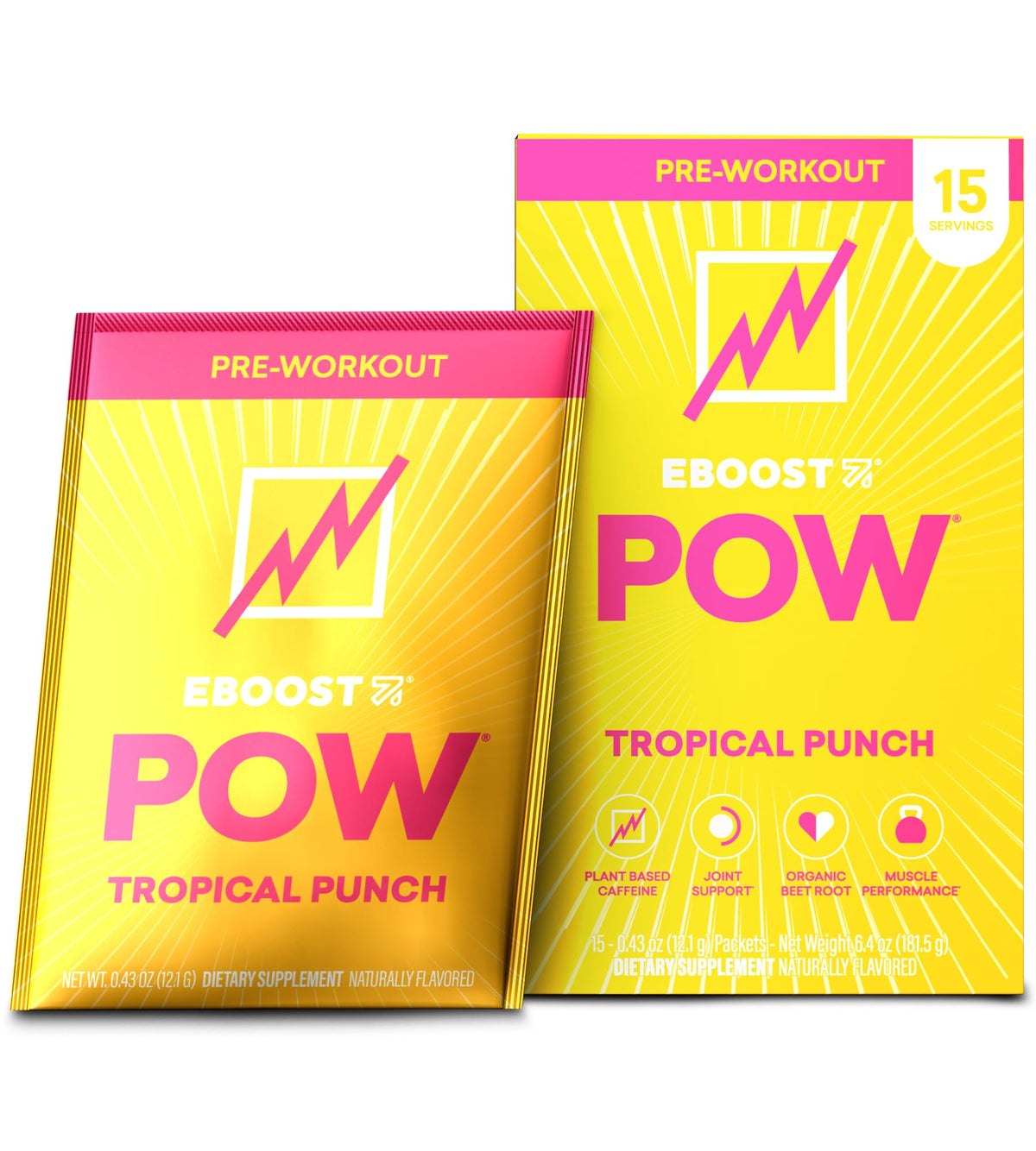 EBOOST POW Natural Pre-Workout