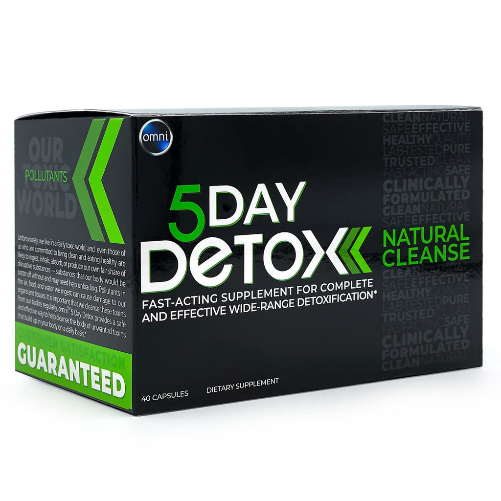 Wellgenix Omni 5 Day Detox Cleanse - Premium Natural Body Detox